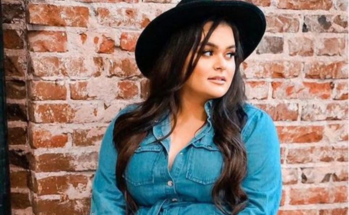 Jenicka the daughter of Jenni Rivera as a plus size model