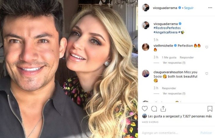 Angélica Rivera reappears with a perfect face. Photo:Instagram