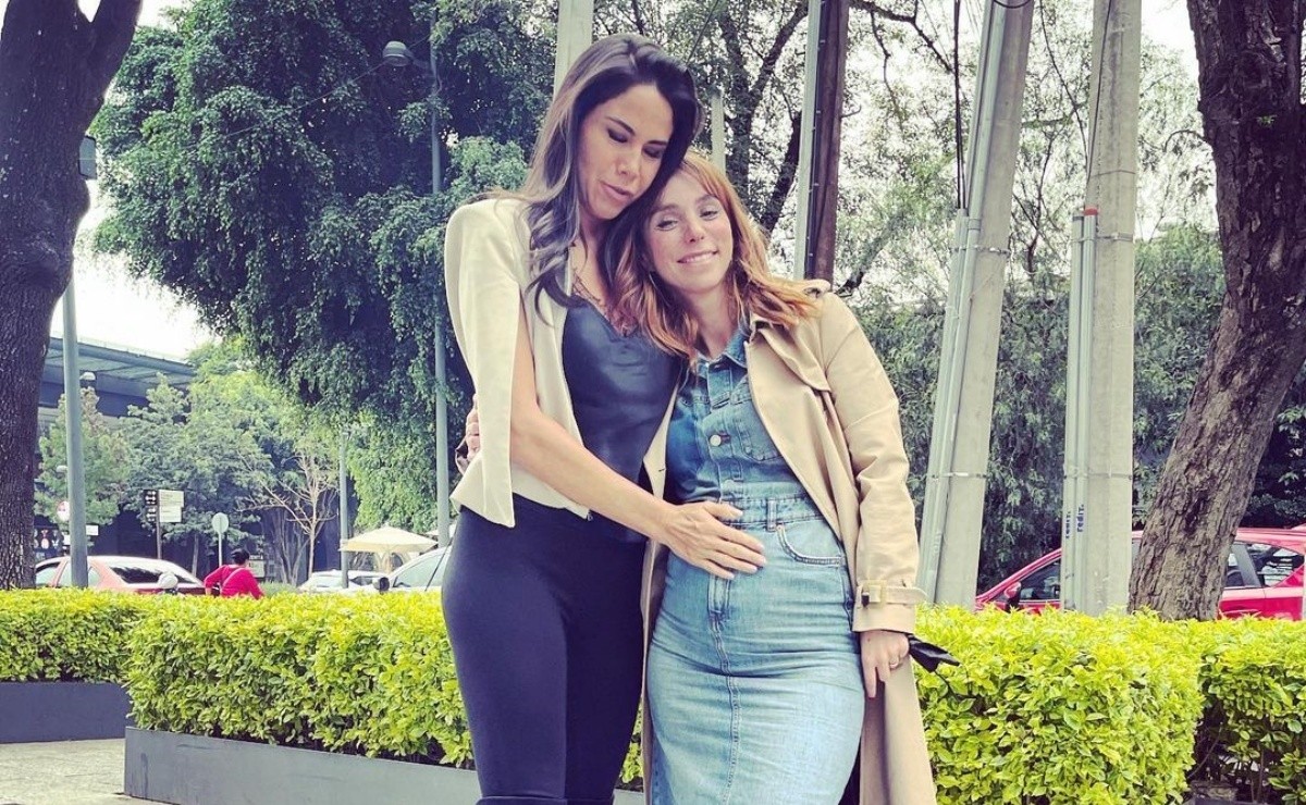 Paola Rojas mistakenly says the name of Natalia Téllez's baby