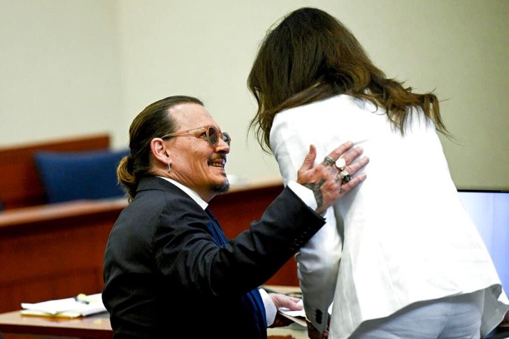 Lawyer Camille Vasquez confesses her feelings for Johnny Depp. AP